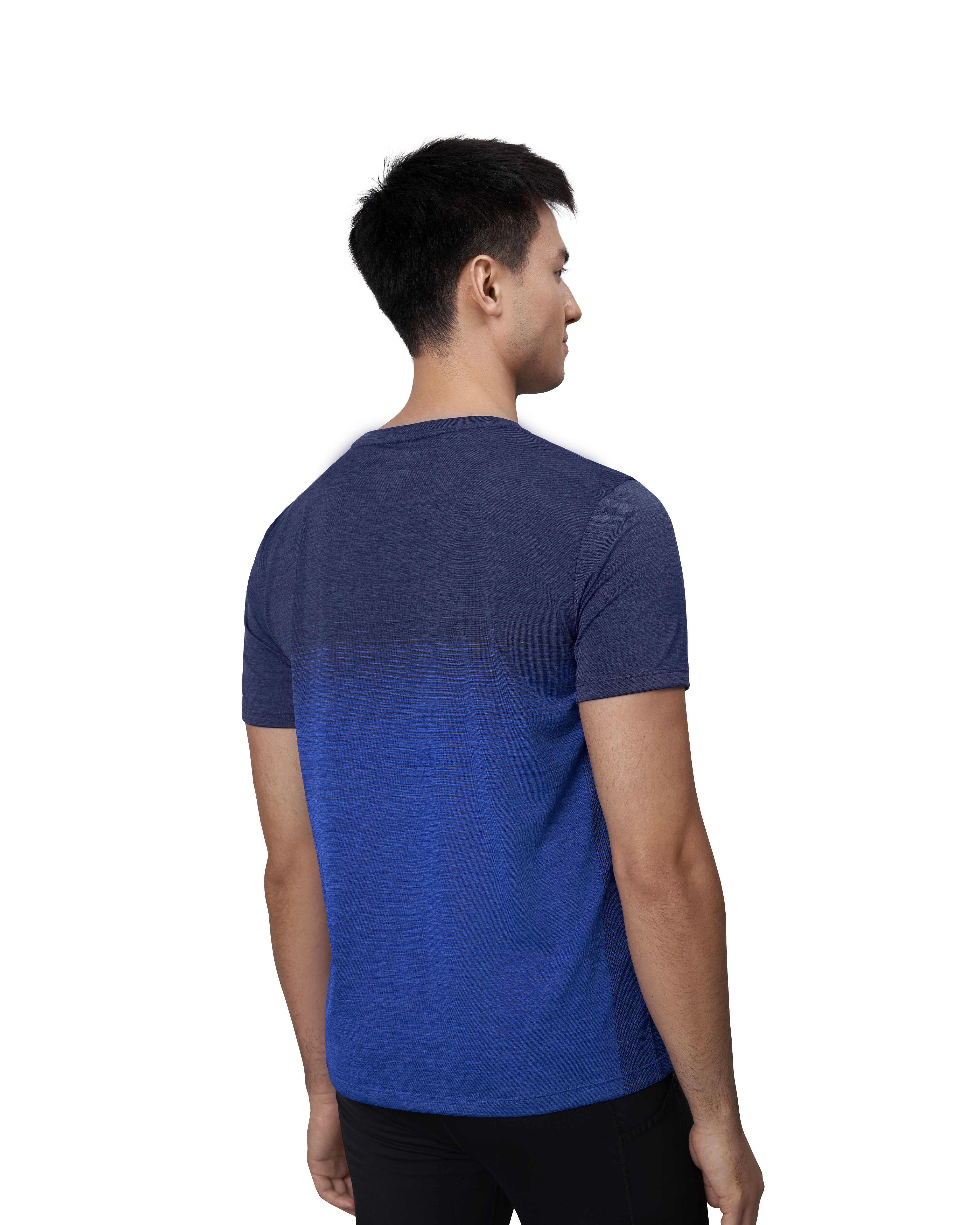 T-shirt GEYSER w paski | bezszwowy