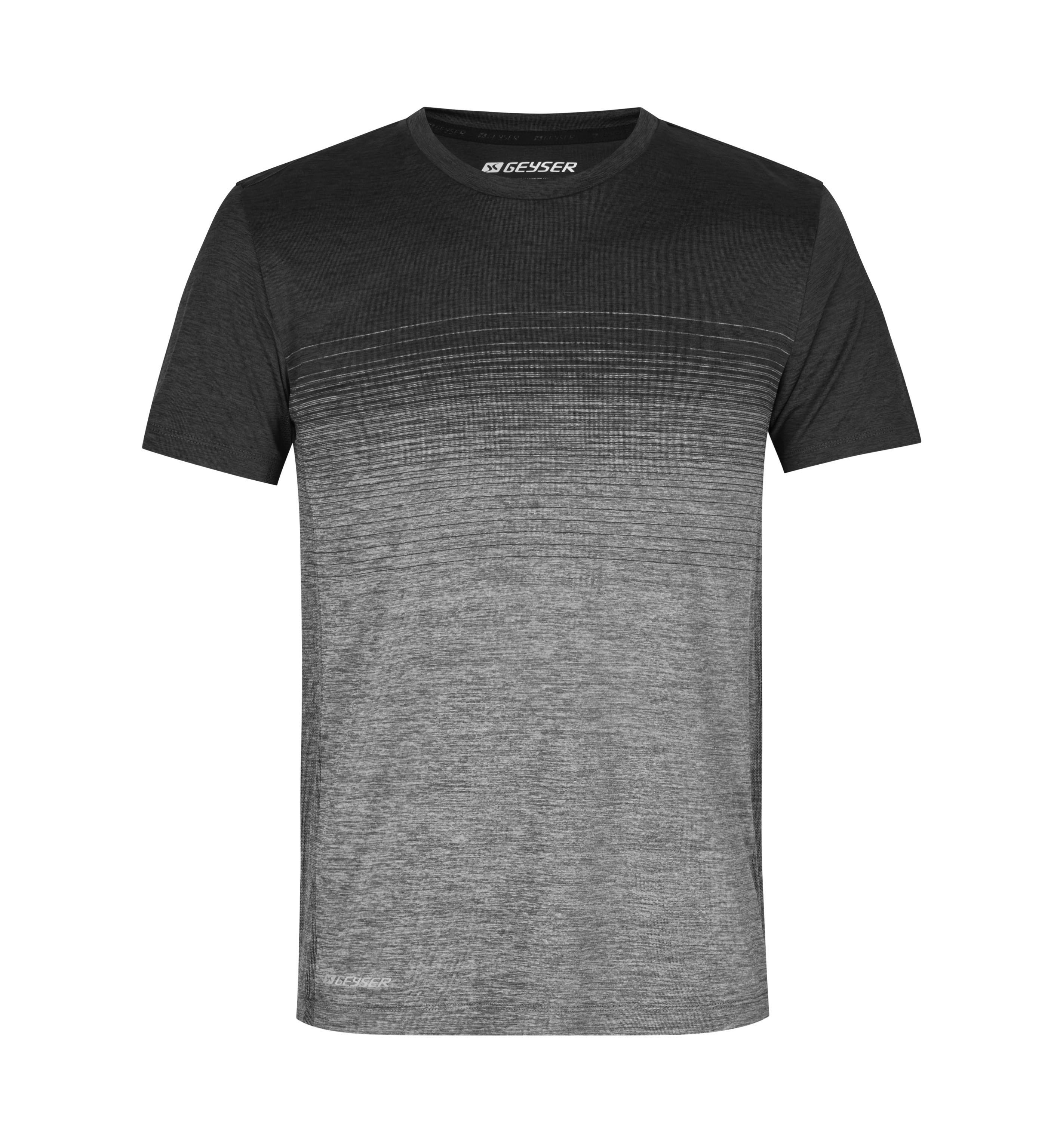 T-shirt GEYSER w paski | bezszwowy