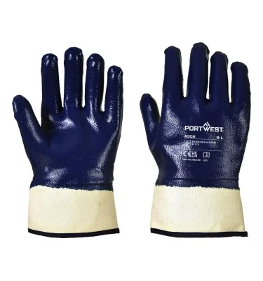 Grip Nitrile Fully Dipped Safety Cuff