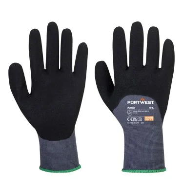 Grip 15 Nitrile Sandy 3/4 Palm Glove