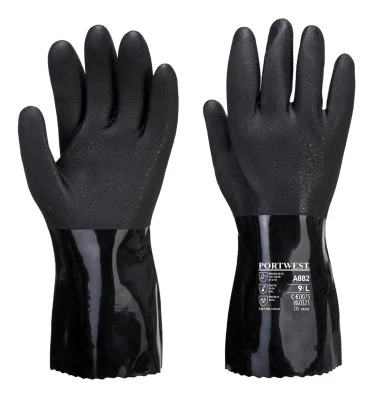 ESD PVC Chemical Gauntlet