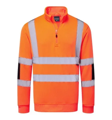 Hi-Vis Knit  1/2Zip Sweatshirt