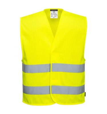 Hi-Vis Mesh Two Band Vest