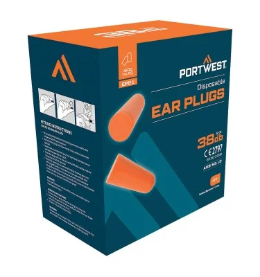 Ear Plug Dispenser Refill Pack (500 Pairs)