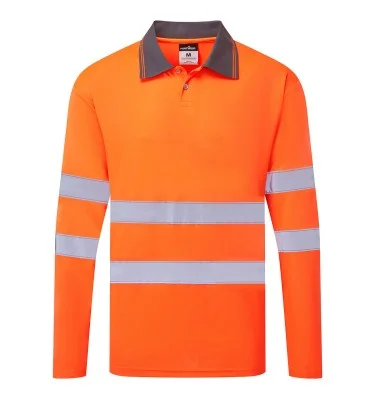 ES1 Essential Hi-Vis Polo Shirt L/S