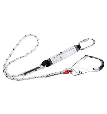 Single Kernmantle 1.8m Lanyard With Shock Absorber