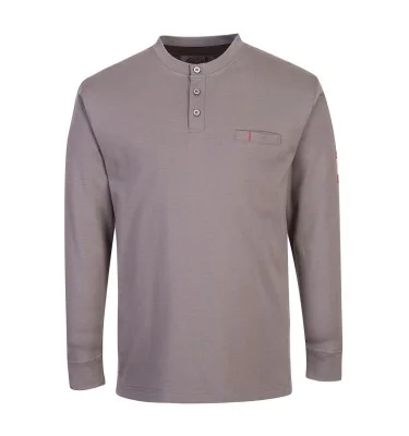 Bizflame Knit FR Long Sleeve Henley