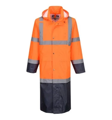 Hi-Vis Contrast Raincoat 122cm