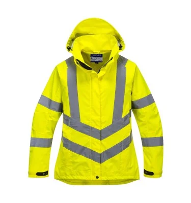 Hi-Vis Women's Breathable Rain Jacket