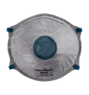 FFP2 Carbon Valved Dolomite Respirator (Pk10)