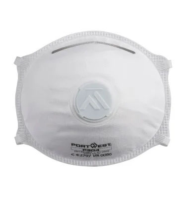 FFP3 Valved Dolomite Light Cup Respirator (Pk10)