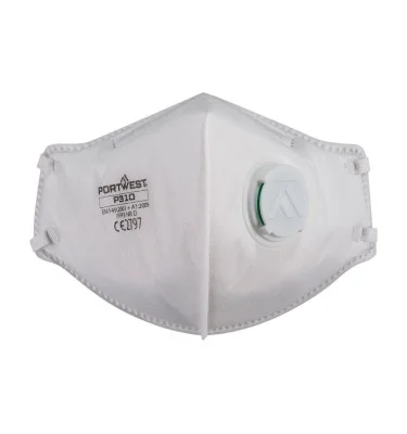 FFP3 Valved Dolomite Fold Flat Respirator (Pk3)