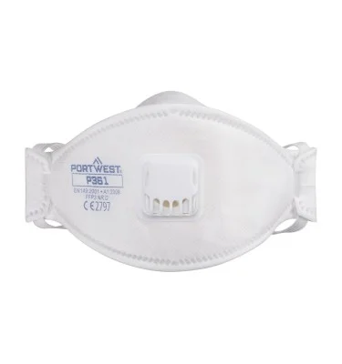 Trifold Valved Dolomite FFP3 Respirator (Pk10)