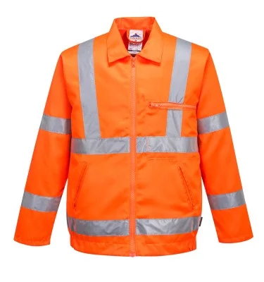 Hi-Vis Polycotton Bomber Jacket