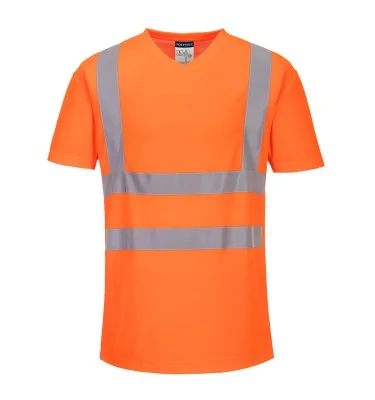 Hi-Vis Cotton Comfort Mesh Insert T-Shirt S/S