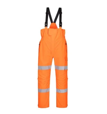 Hi-Vis Extreme Rain Bib and Brace