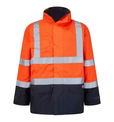 Bizflame Rain Hi-Vis Constrast FR Jacket