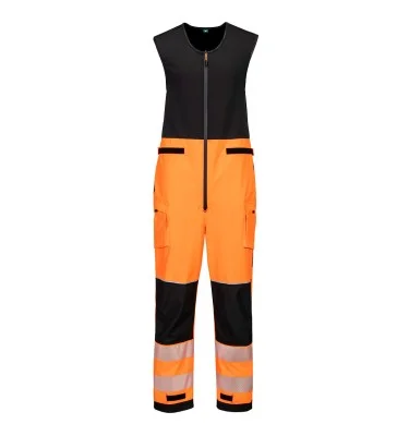 PW3 Hi-Vis Rain Salopettes (3L)