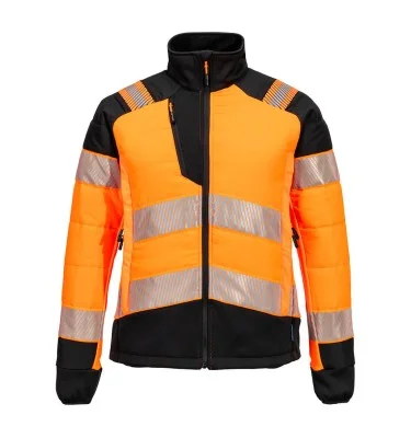 PW3 Hi-Vis Women's Hybrid Baffle Jacket