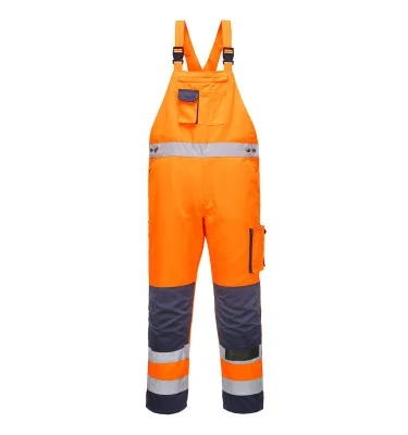 Dijon Hi-Vis Contrast Work Bib and Brace