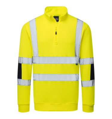 Hi-Vis Knit  1/2Zip Sweatshirt