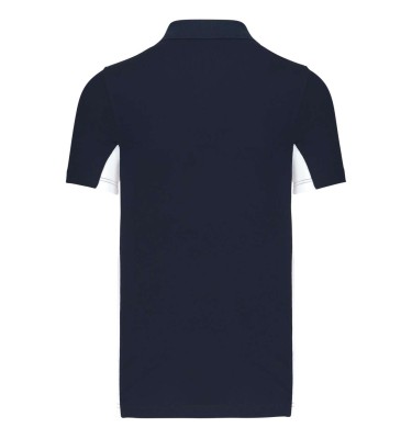 FLAG - SHORT-SLEEVED TWO-TONE POLO SHIRT