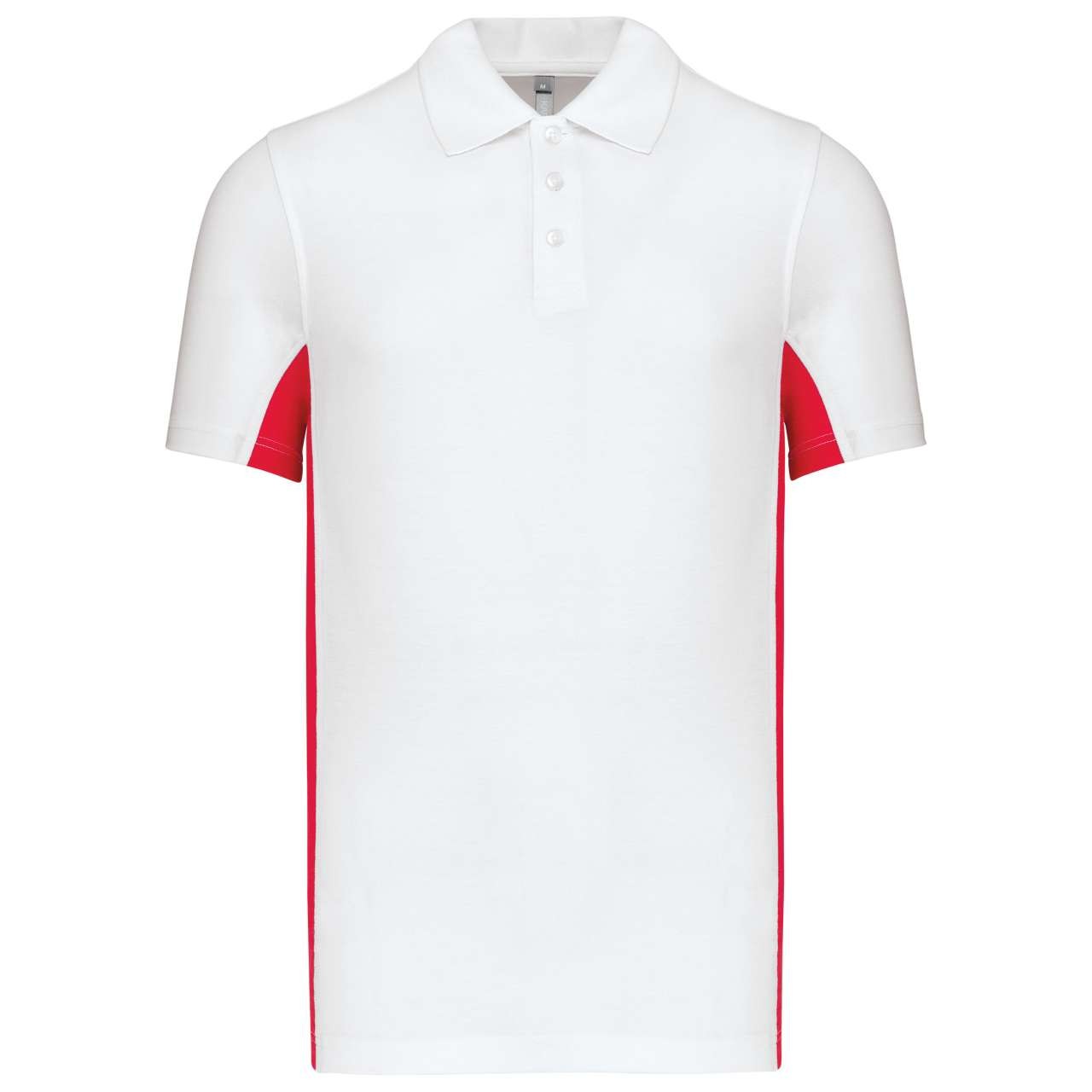 FLAG - SHORT-SLEEVED TWO-TONE POLO SHIRT