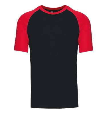 BASEBALL - SHORT-SLEEVED TWO-TONE T-SHIRT