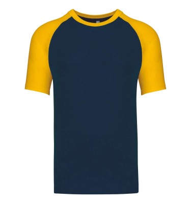 BASEBALL - SHORT-SLEEVED TWO-TONE T-SHIRT
