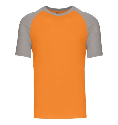 BASEBALL - SHORT-SLEEVED TWO-TONE T-SHIRT