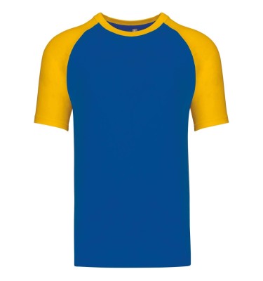 BASEBALL - SHORT-SLEEVED TWO-TONE T-SHIRT
