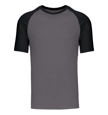 BASEBALL - SHORT-SLEEVED TWO-TONE T-SHIRT