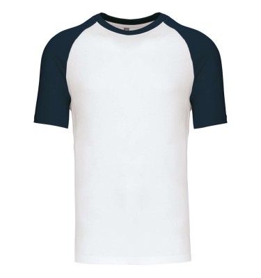BASEBALL - SHORT-SLEEVED TWO-TONE T-SHIRT