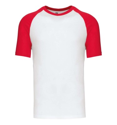 BASEBALL - SHORT-SLEEVED TWO-TONE T-SHIRT