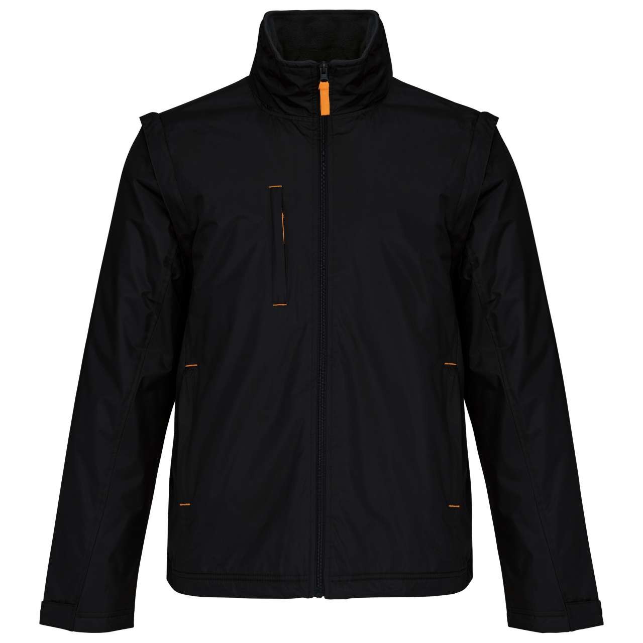 SCORE - DETACHABLE-SLEEVED BLOUSON JACKET