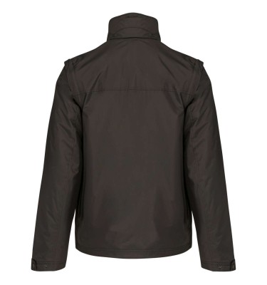 SCORE - DETACHABLE-SLEEVED BLOUSON JACKET