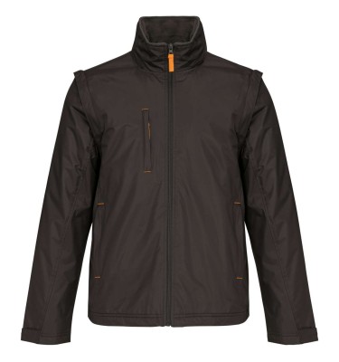 SCORE - DETACHABLE-SLEEVED BLOUSON JACKET