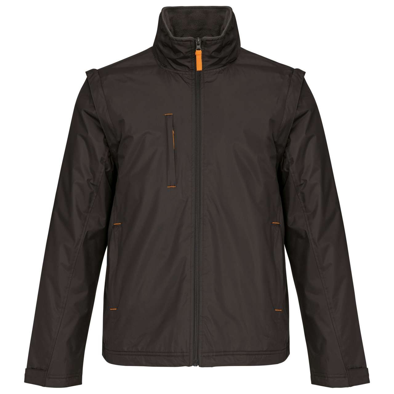 SCORE - DETACHABLE-SLEEVED BLOUSON JACKET