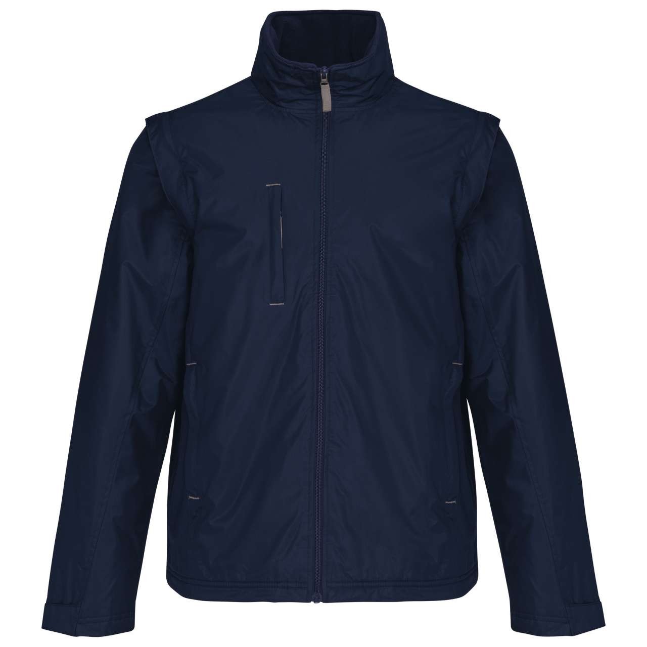 SCORE - DETACHABLE-SLEEVED BLOUSON JACKET