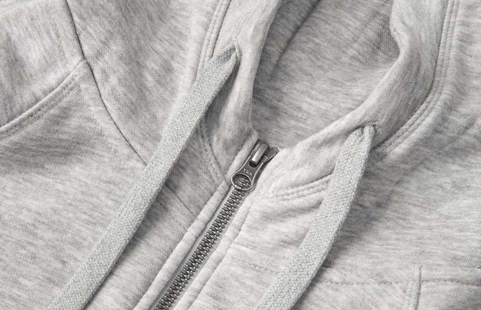 Bluza z kapturem CORE zip | damska