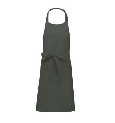 COTTON APRON WITH POCKET