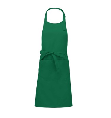 COTTON APRON WITH POCKET