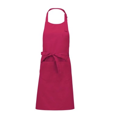 COTTON APRON WITH POCKET