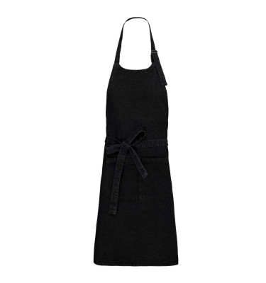 COTTON APRON WITH POCKET