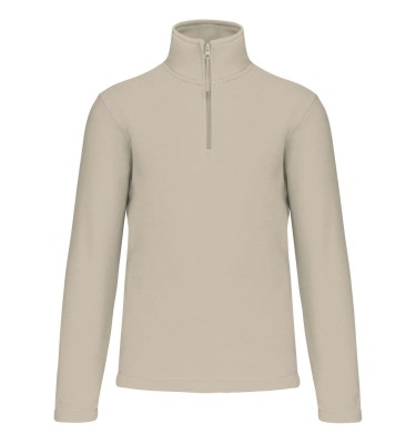 ENZO - ZIP NECK MICROFLEECE JACKET