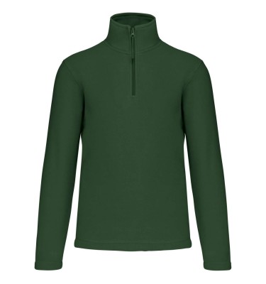 ENZO - ZIP NECK MICROFLEECE JACKET