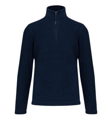 ENZO - ZIP NECK MICROFLEECE JACKET