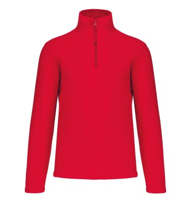 ENZO - ZIP NECK MICROFLEECE JACKET