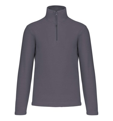 ENZO - ZIP NECK MICROFLEECE JACKET