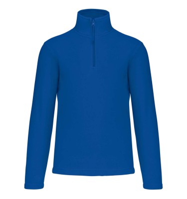 ENZO - ZIP NECK MICROFLEECE JACKET